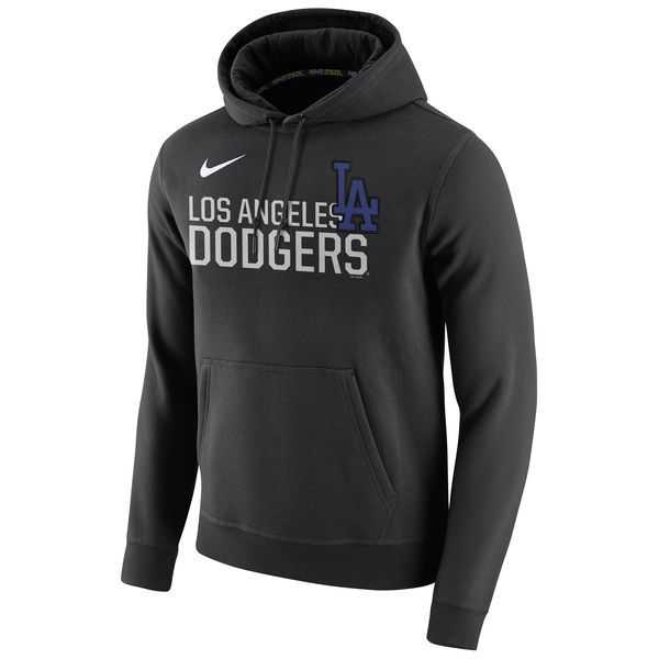 Men's Los Angeles Dodgers Nike Club Fleece Pullover Hoodie - Black,We sell and wholesale Men's Los Angeles Dodgers Nike Club Fleece Pullover Hoodie - Black on line form chian!